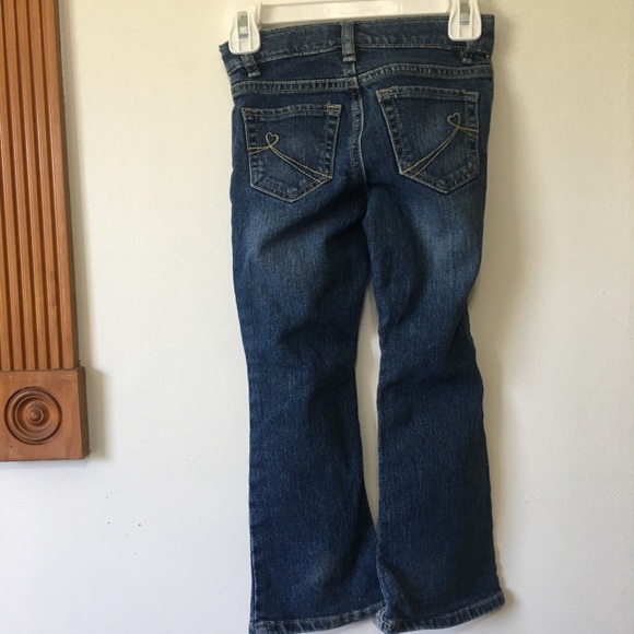 Children’s Place Girl Bootcut Stretch Jeans Size 4 - Picture 3 of 7